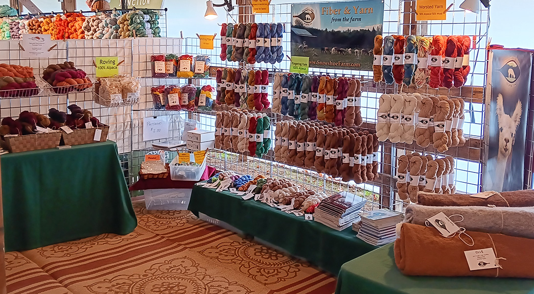 Snowshoe Farm at NY Sheep & Wool Festival